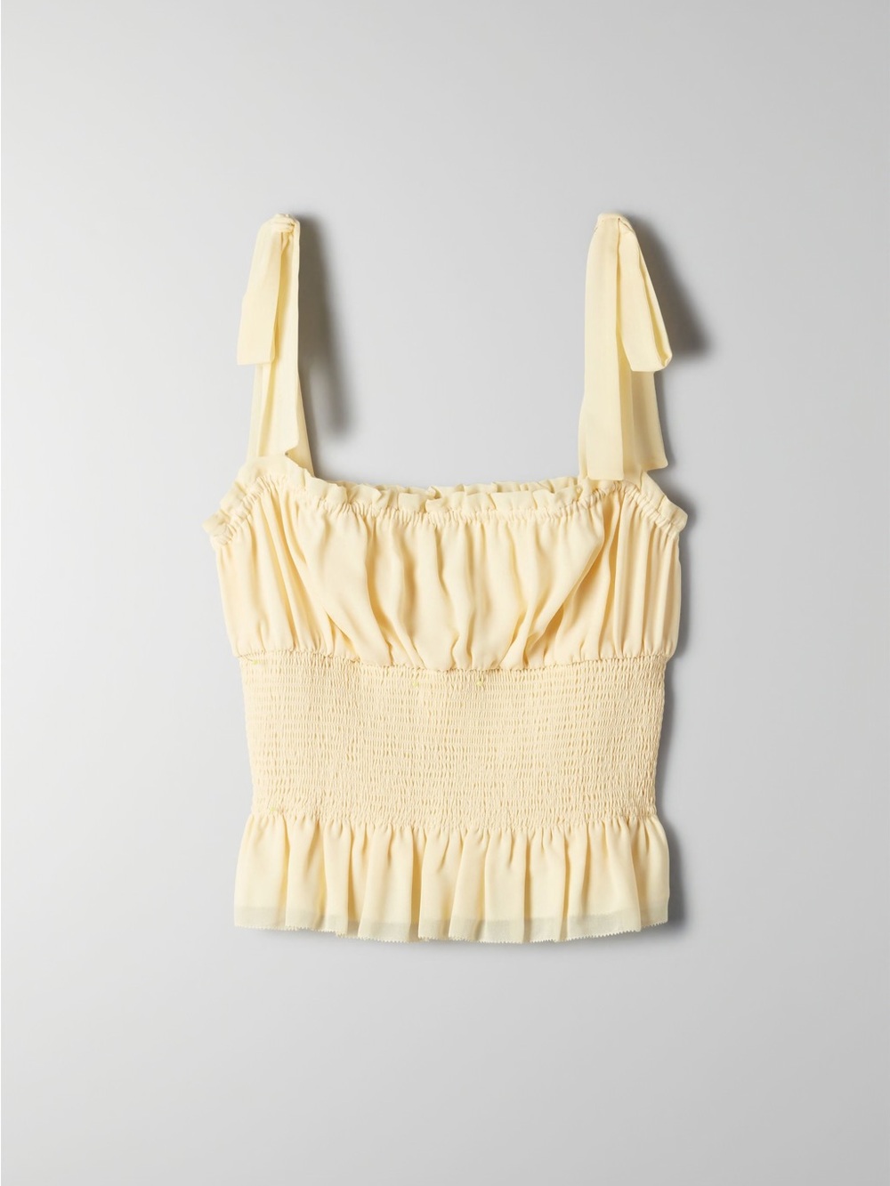 Aritzia Wilfred Ballad Camisole - Butter Yellow sz S